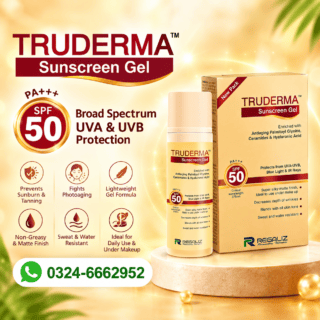 Truderma Sunscreen Gel SPF 50 PA